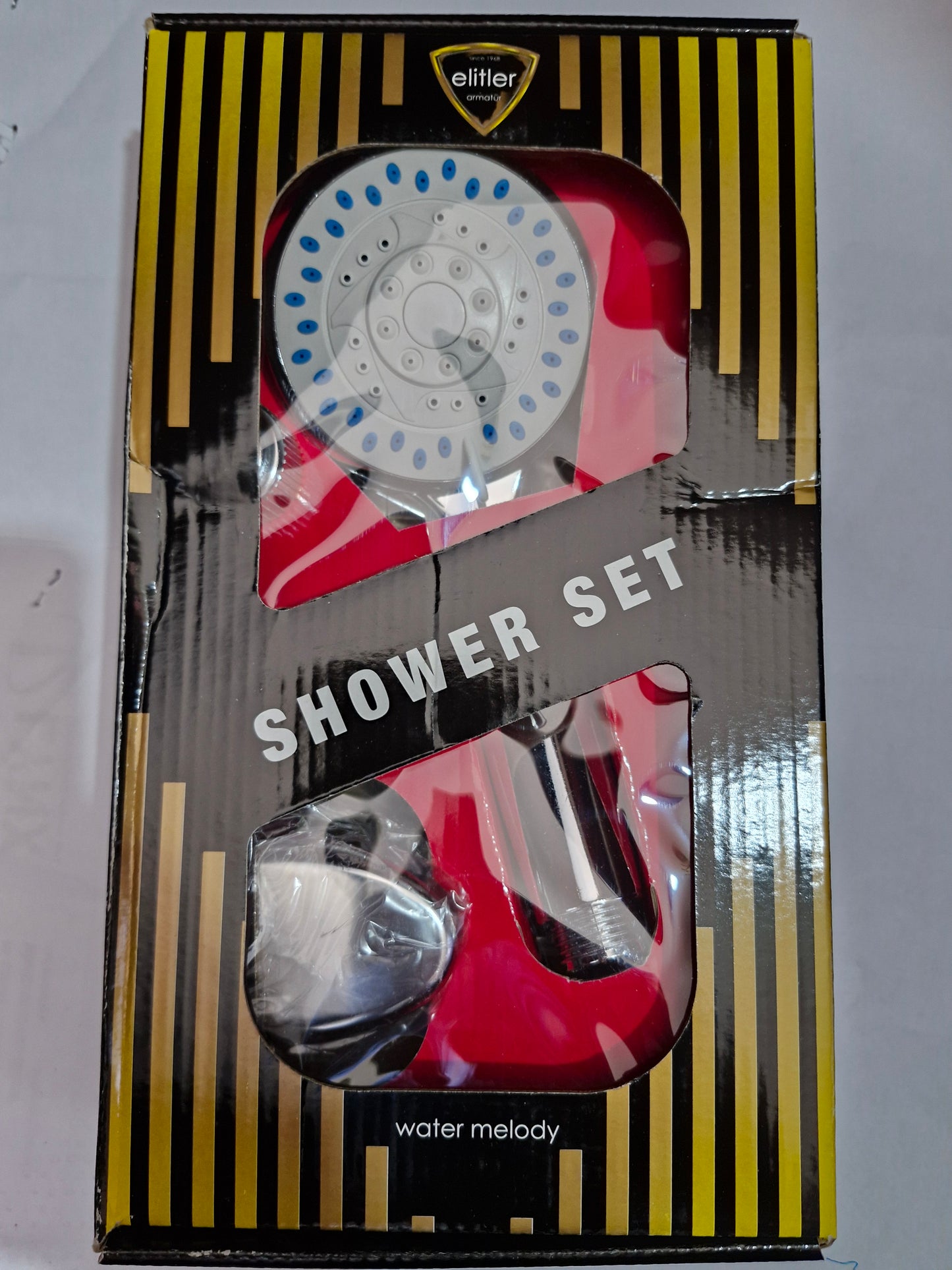 نربيش دوش 1.50 متر black +مسكة