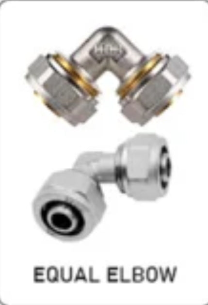pex equal elbow 20*20