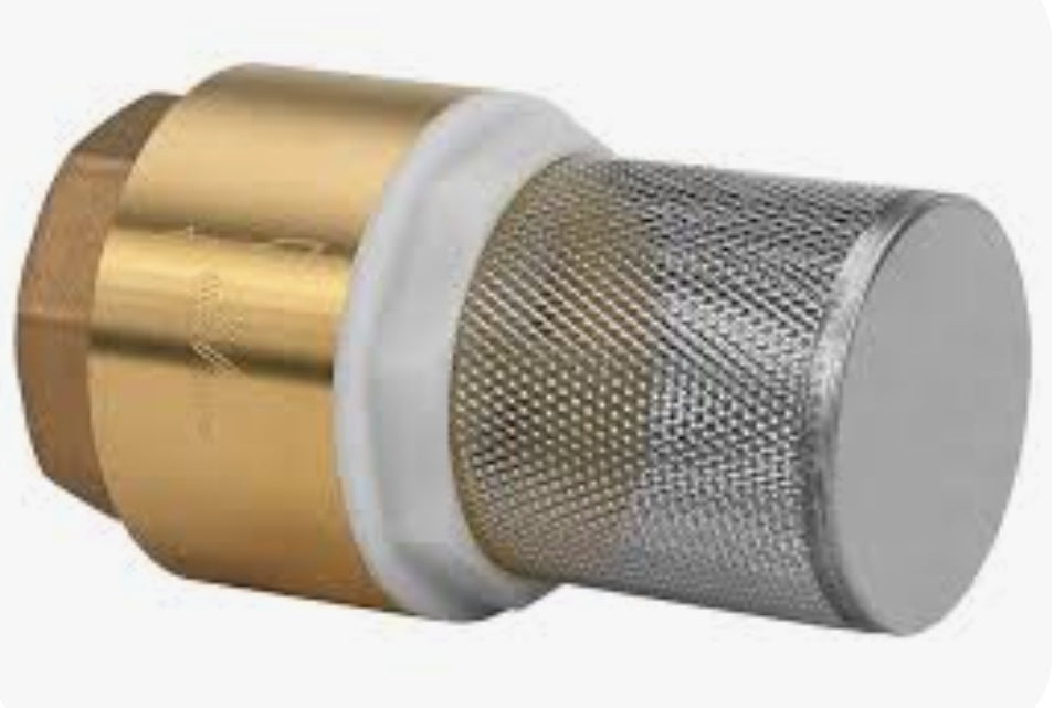 Check valve with filter 11/4"
