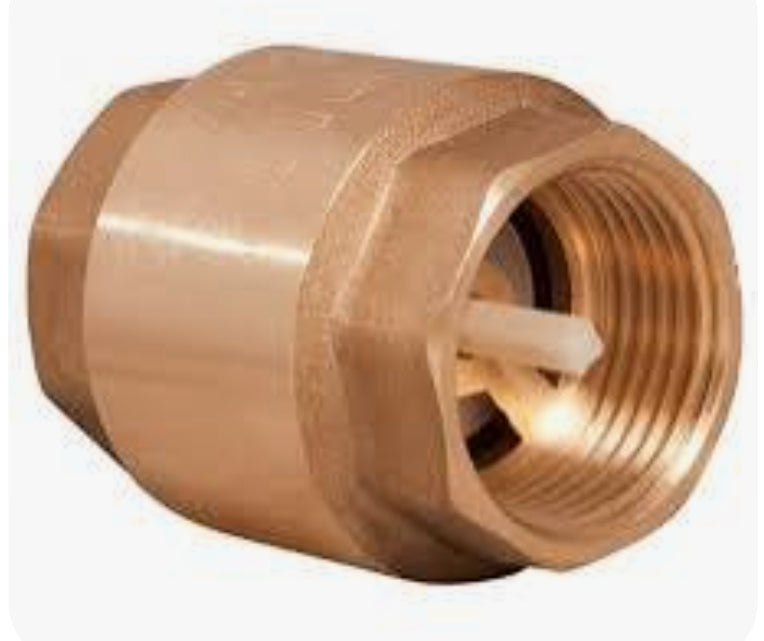 Check valve copper 2"
