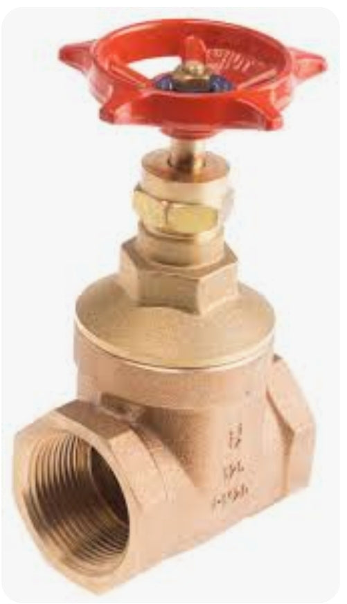 pegler gate valve 11/4" made in UK