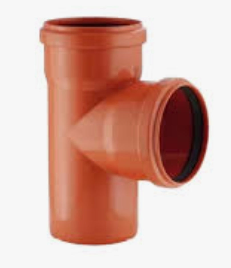 eu rubber tee F 250mm