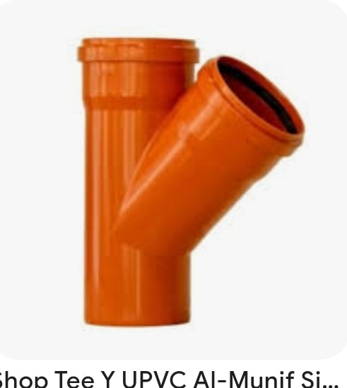 eu rubber tee y 250mm