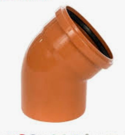 eu rubber elbow 45⁰ 160