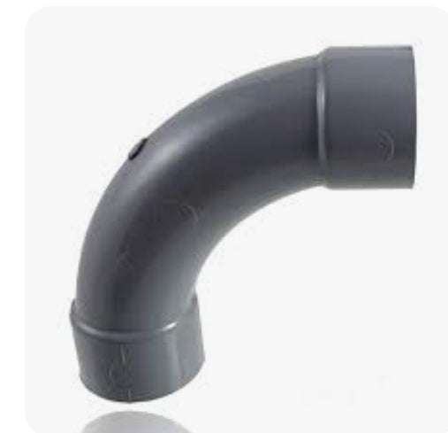 Pvc 2 كوع طويل