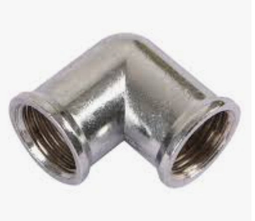 كوع زاوية كروم 1/2