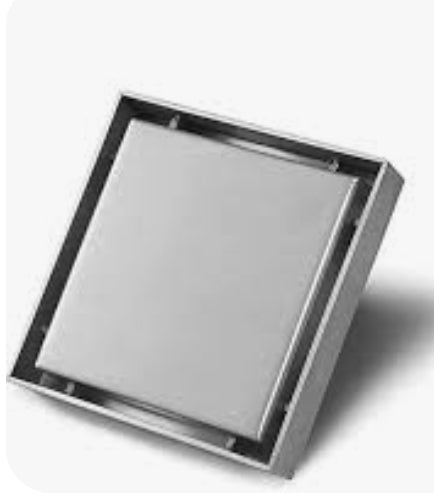 Hidden floor drain 15cm. غطاء مصفاية غمس
