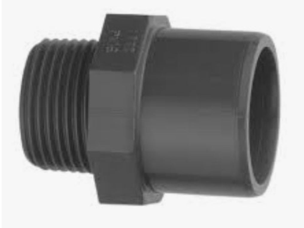 Male adaptor 50*63*11/2