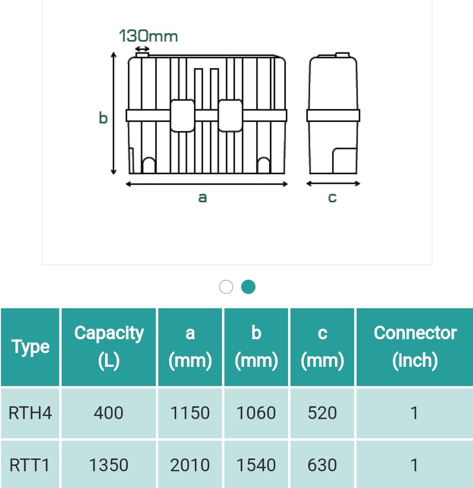 ntg خزان 1350 مستطيل