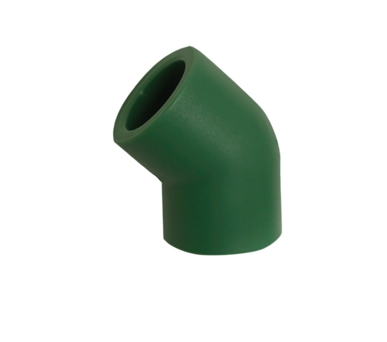 Ppr elbow 45' 40mm
