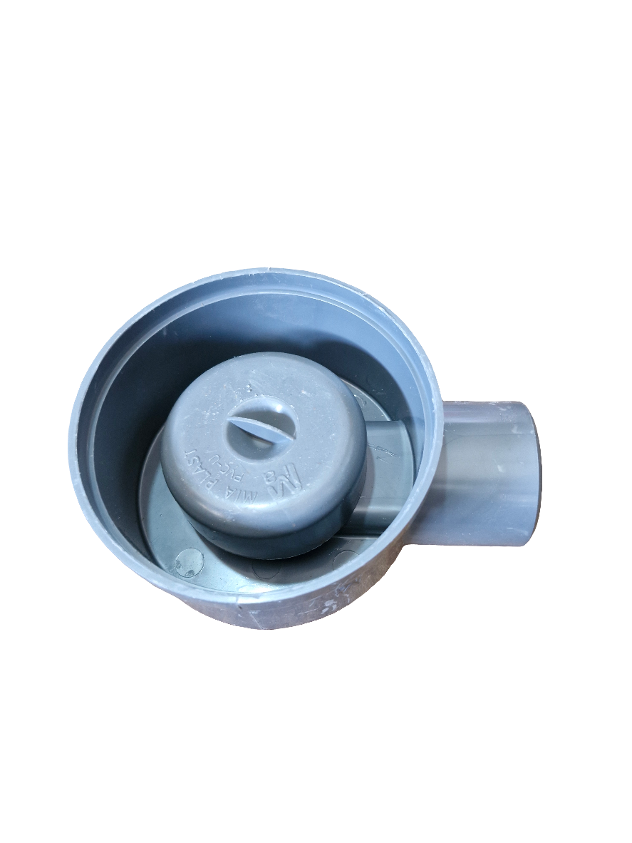 سيفون بلكون 2×5 pvc