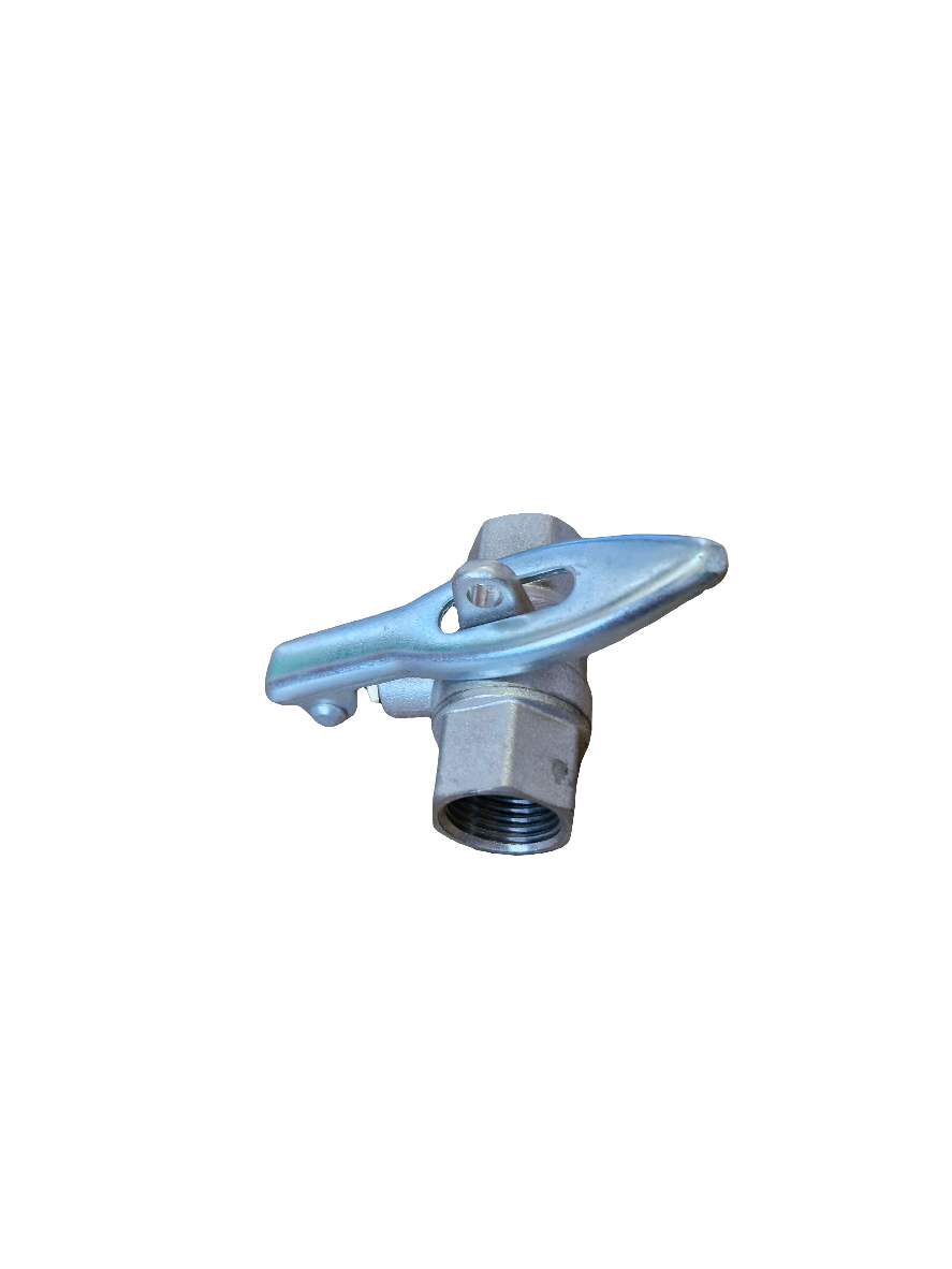 Ball valve with lock 1/2"