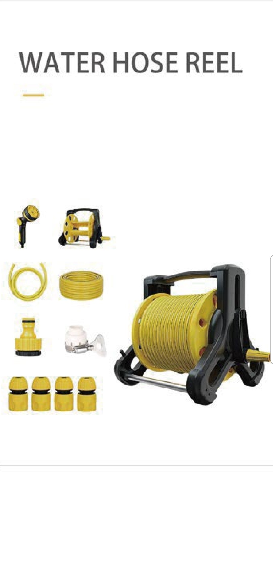 Support hose reel 25m
