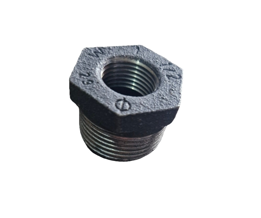 Reducer black 11/4*1/2 made in eu
