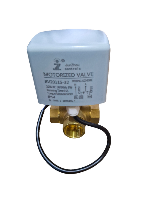 Three way valve motorized 1" 