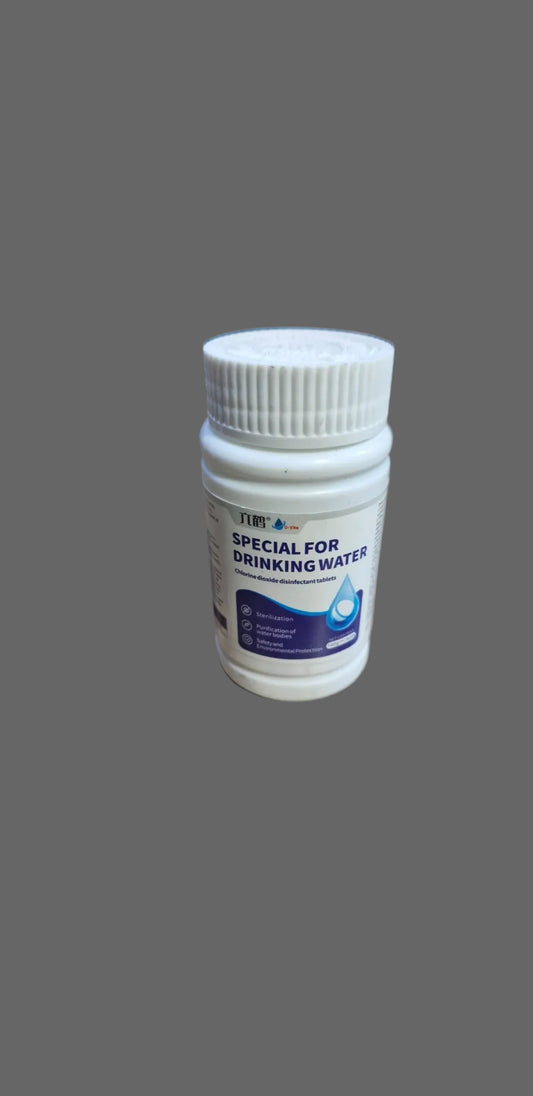 Sterilised pills for water tank 100g